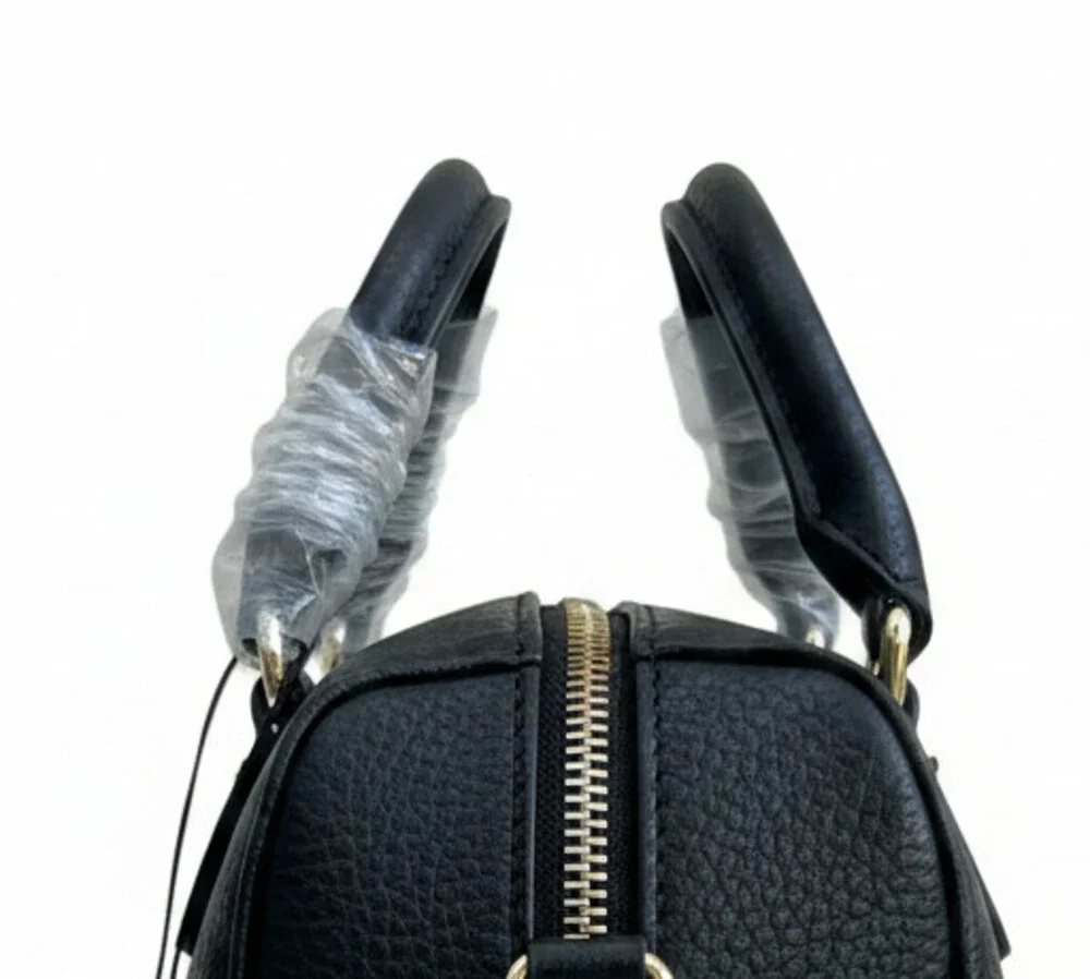 La Terre Boston Purse Black